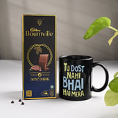 Quirky Coffee Mug And Chocolate Combo