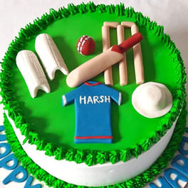 Cricket Cakes: Order Cricket Theme Cakes for Cricket Lovers