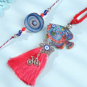 Quirky Evil Eye Bhaiya Bhabhi Rakhis