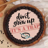 Quirky Its A Trap Truffle Cake