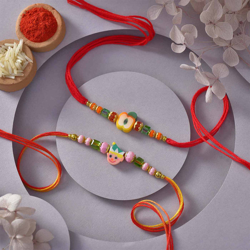 Set of 2 Quirky Kids Rakhi