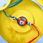 Quirky Liverpool Soccer Rakhi