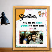 Quirky Personalised Photo Frame