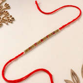 Radiant Bead Studded Rakhi