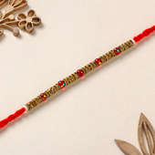 Radiant Bead Studded Rakhi