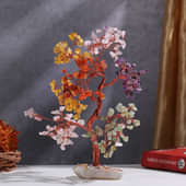 Radiant Crystal Tree Showpiece