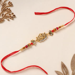 Radiant Ganesha Rakhi