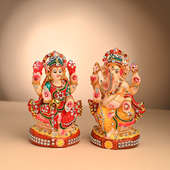 Order Radiant Laxmi Ganesh Idols