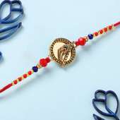 Radiant Mor Pankh Mirror Rakhi