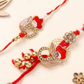 Radiant Resham Zari Bhaiya Bhabhi Set