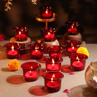 Radiant Tealight Diyas