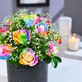 Rainbow Of Roses