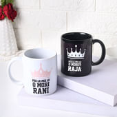 Raja Rani Ceramic Mug