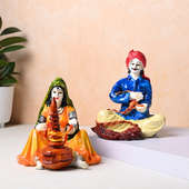 Rajasthani Couple Showpiece