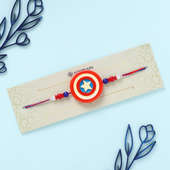 Send Captain America Rakhi  to UK