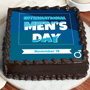 Flavoursome Mens Day Cake