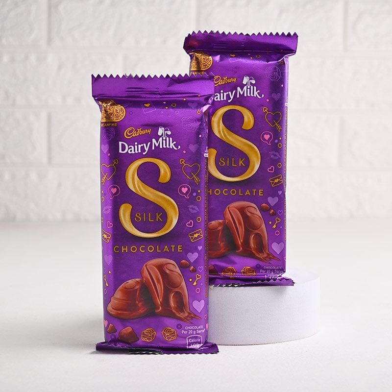 Set Of 2 Dairy Milk Silk 60 gm 