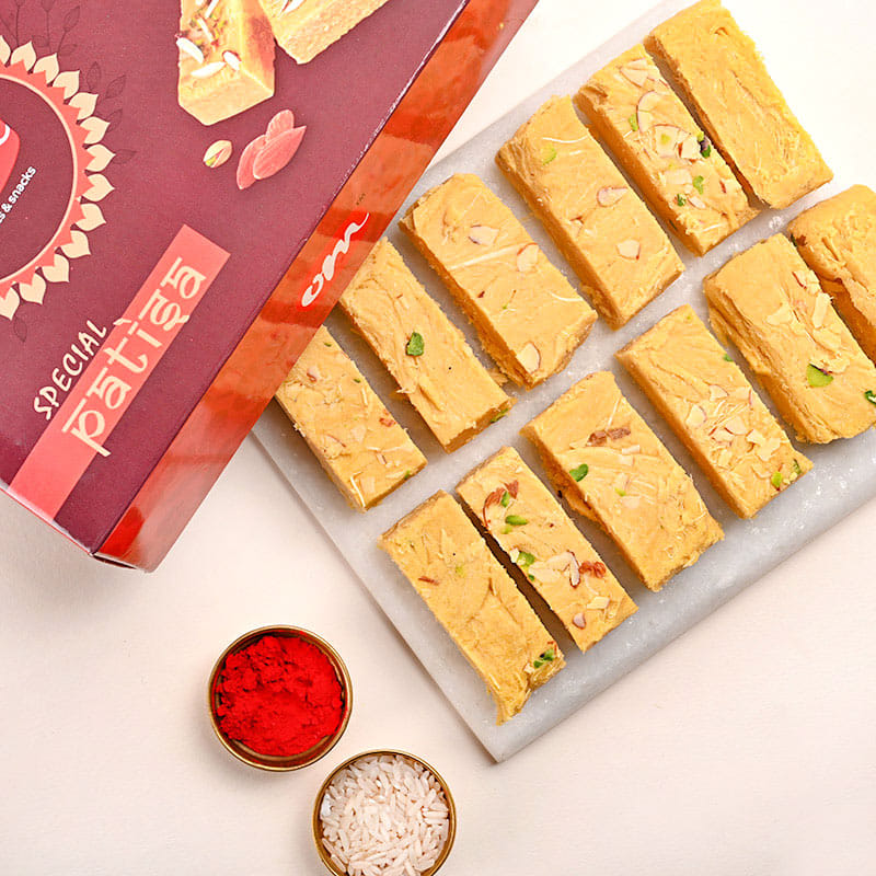 sweets Close view - Rakhi Sweetness Combo