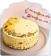 Rakhi And Cake