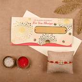 Rakhi With Card Combo Online
