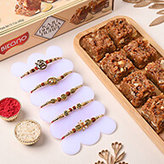 Send Rakhi With Sweets to Canada