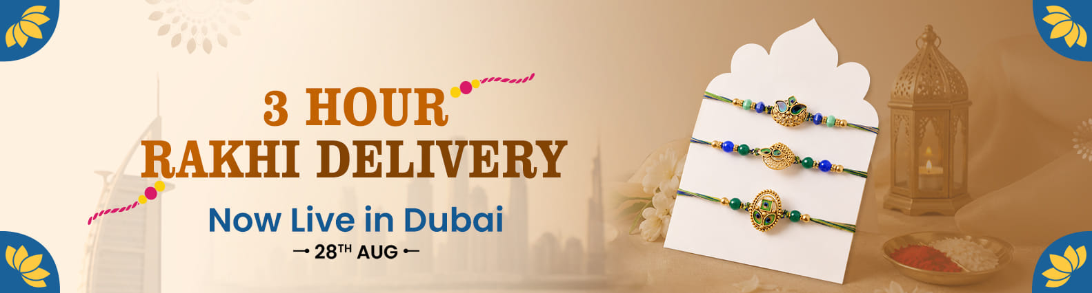 Sebd Rakhi to Dubai