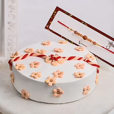 rakhi with cake