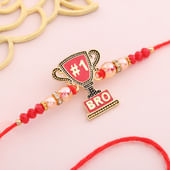 Best Bro Trophy Rakhi For Kids