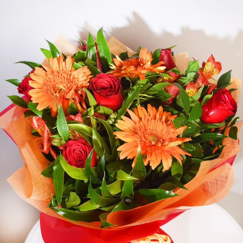 Piece of Beauty Valentines Rose Bouquet
