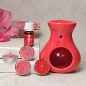 Red Diffuser Set