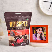 Mini Frame N Chocolates for Raksha Bndha