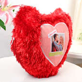 Red Heart Custom Cushion (Side View)