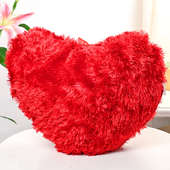 Red Heart Custom Cushion (Back View)