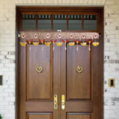 Red N Yellow Designer Lotus Toran