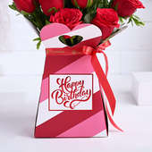 Red Radiance Birthday Roses