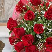 Order Red Roses Flower Bouquet Online