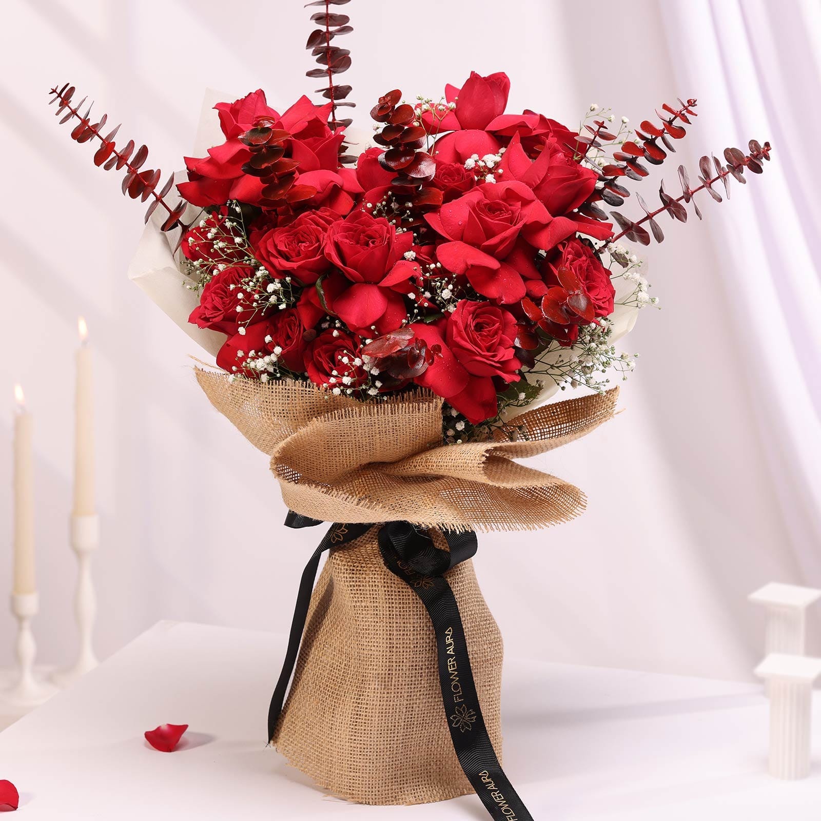 Red Roses N Ferrero Rocher Combo