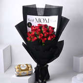 Red Rosy Chocolate Mom Duo