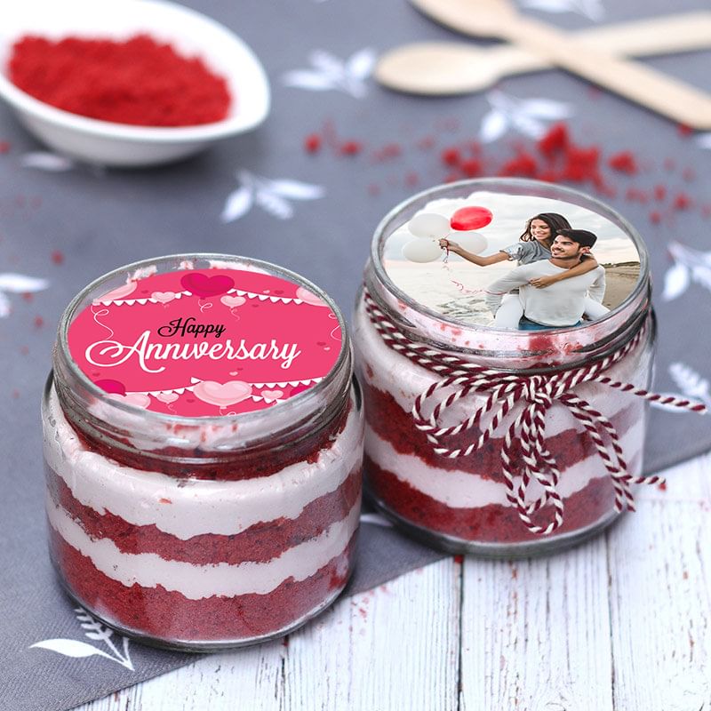 Buy Red Velvet Jar Cake Online
