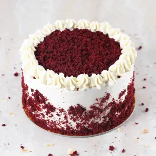 Crimson Crumbs Red Velvet Cake