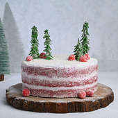 Red Velvet Christmas Cake Online