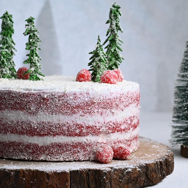 Buy Red Velvet Xmas Cake