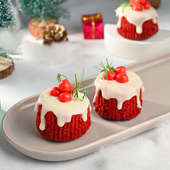 Red Velvet Christmas Cupcake Online