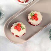 Buy Red Velvet Christmas Cupcake