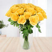3 tier Yellow Roses - Second gift of Red Velvet Felicitation