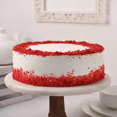 Red Velvet Valentine Cake 