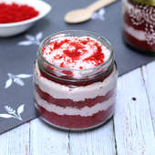 Red Velvet Jar Cakes