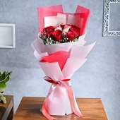 Rose Touch N Teddy Combo Gift