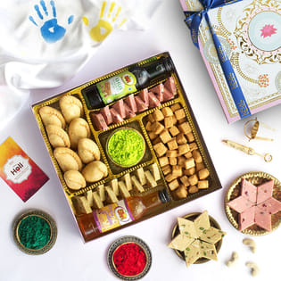 Refreshing Treats Holi Gift Box
