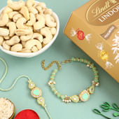 Regal Bhaiya Bhabhi Rakhi With Nuts N Truffles
